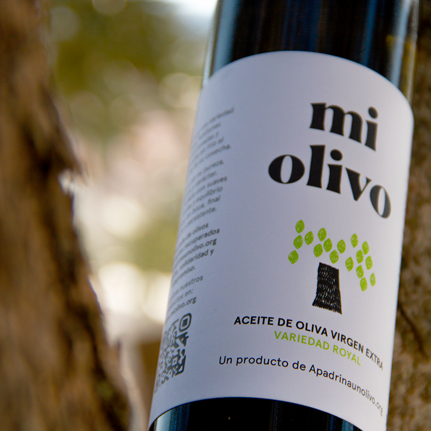 Botella aceite envasada Royal