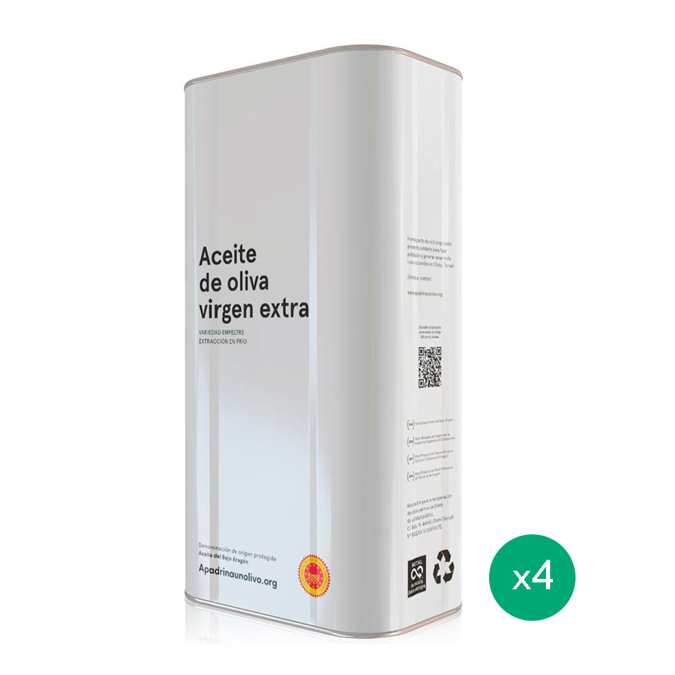 Lata Aceite de Oliva Virgen Extra Monovarietal Empeltre