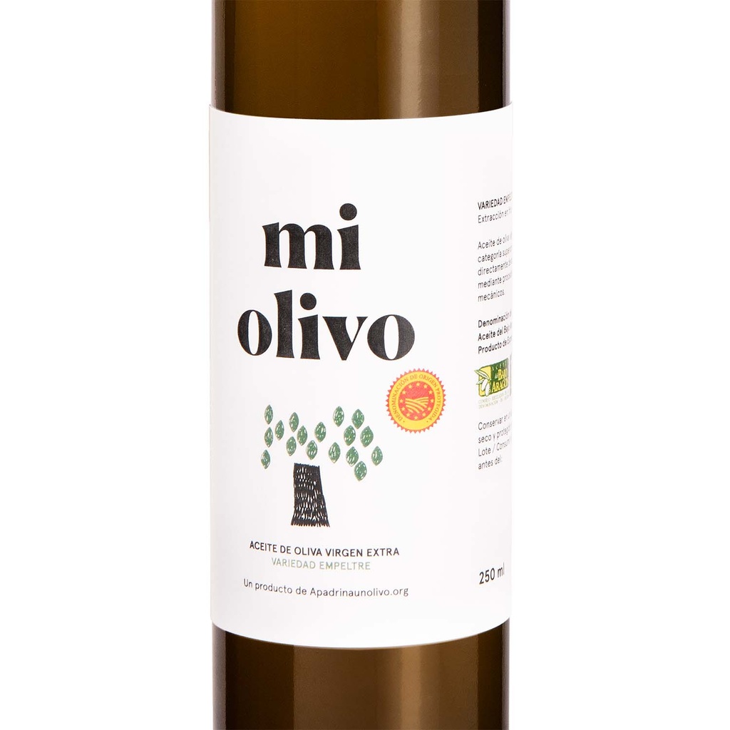 Aceite de Oliva Virgen Extra Monovarietal Empeltre 250 ml