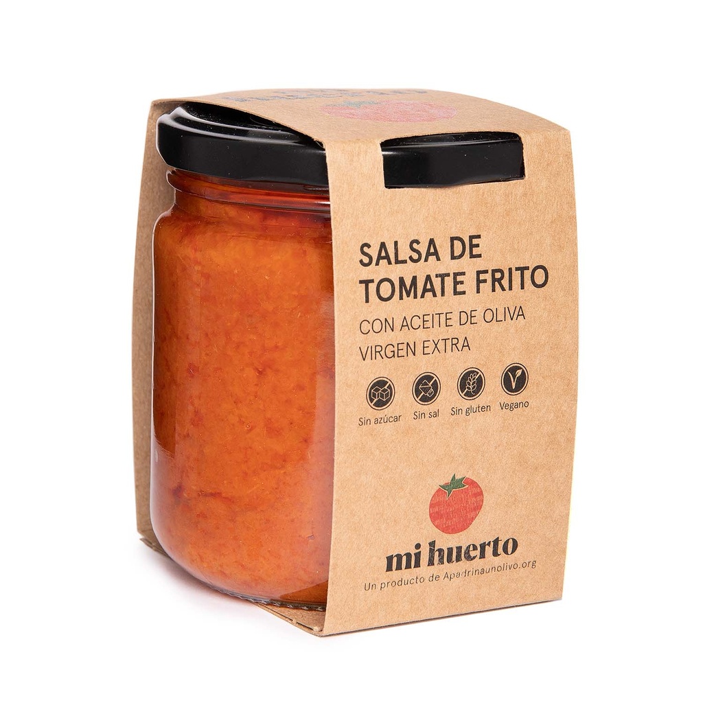 Salsa de Tomate frito con Aceite de Oliva virgen extra (1 ud. 350g)