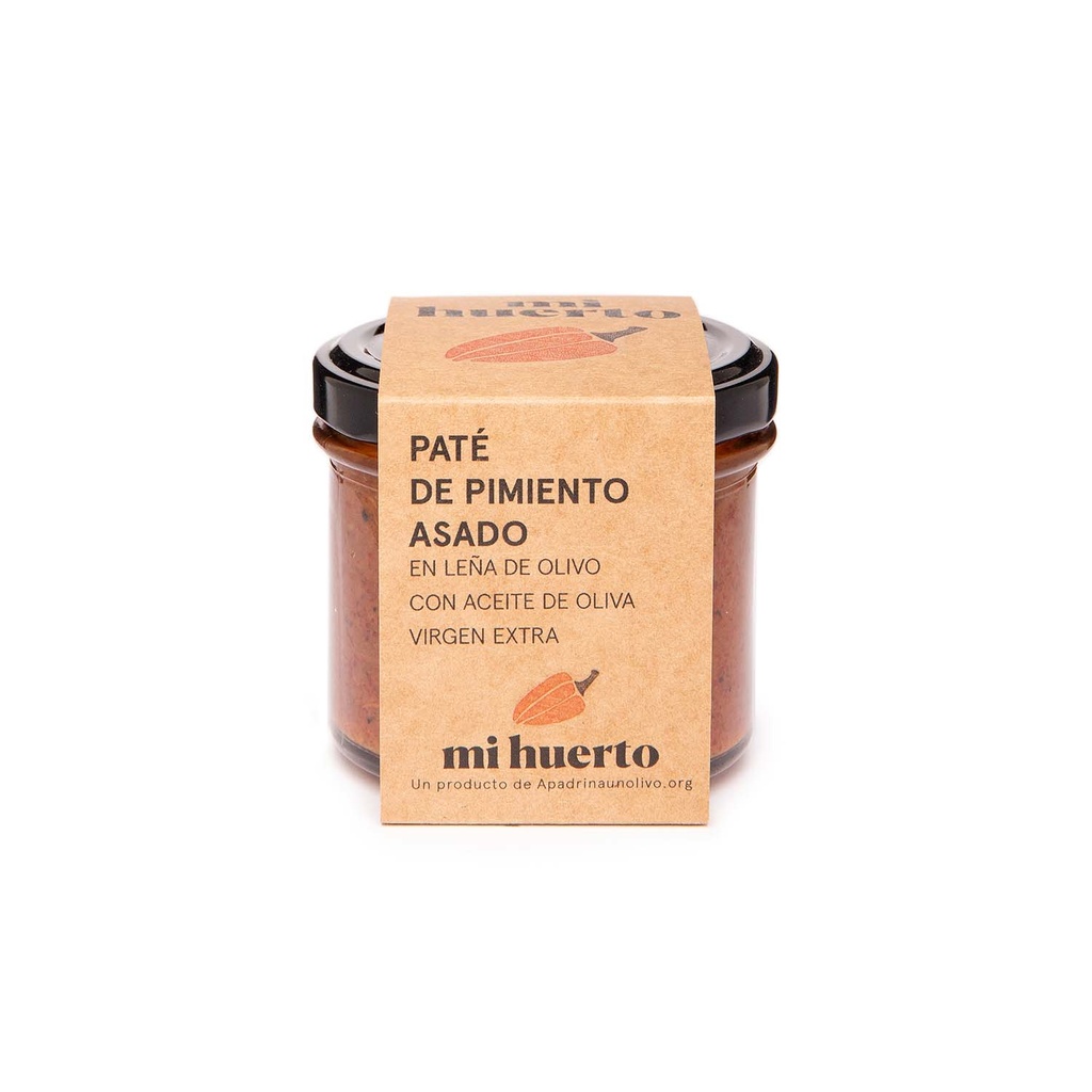 Roasted Pepper Pâté with Extra Virgin Olive Oil – 110 g / 220 g Glass Jar