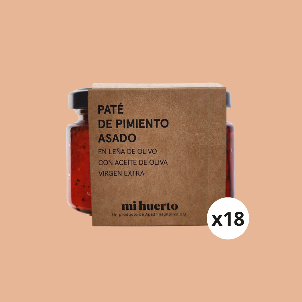 Caja de paté de pimiento (18 uds.)