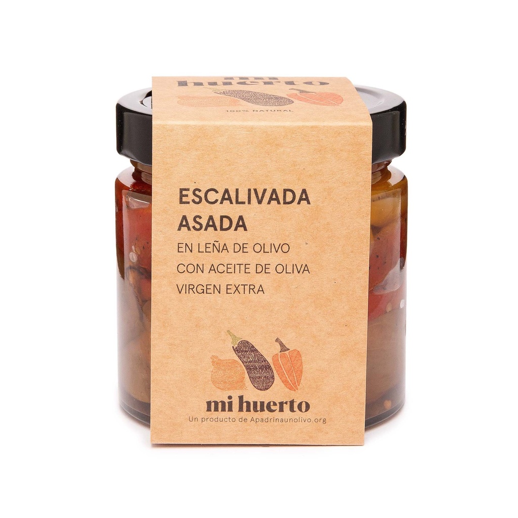 Escalivada asada en leña de olivo en AOVE (1 ud. x 315g)