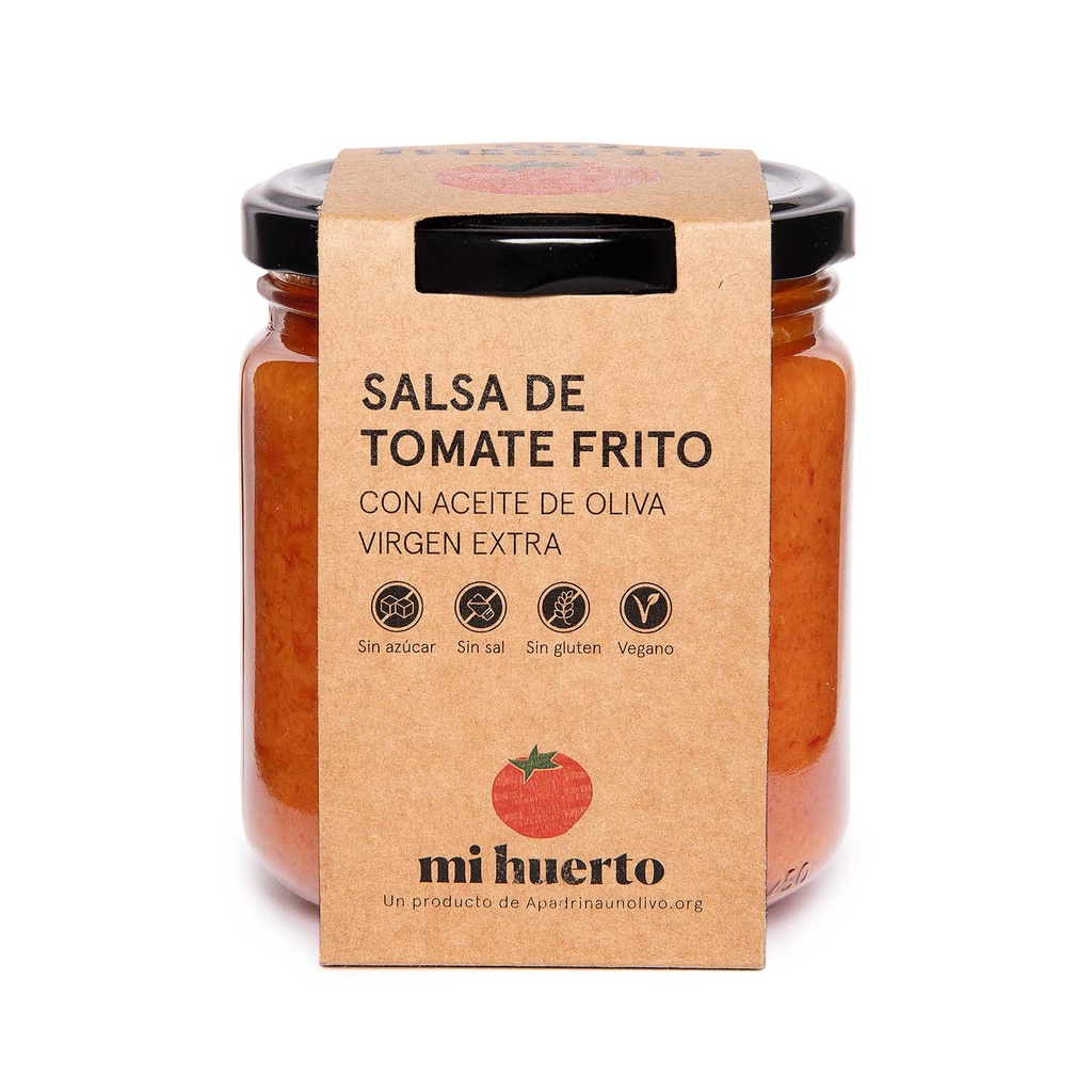 Salsa de Tomate frito con AOVE (1 ud. 350g)