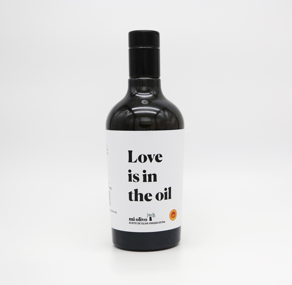 Estuche aceite botella Personalizada 500 ml Variedad Empeltre (1 ud.)