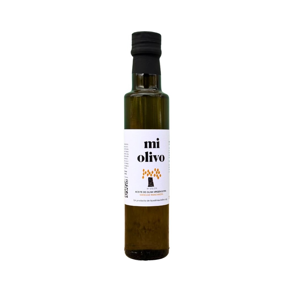 Estuche aceite de Oliva Virgen Extra Monovarietal Manzanota 250 ml (1 ud.)