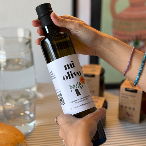Huile d'Olive Vierge Extra Monovariétale Empeltre - Bouteille en verre de 250 ml / 500 ml 