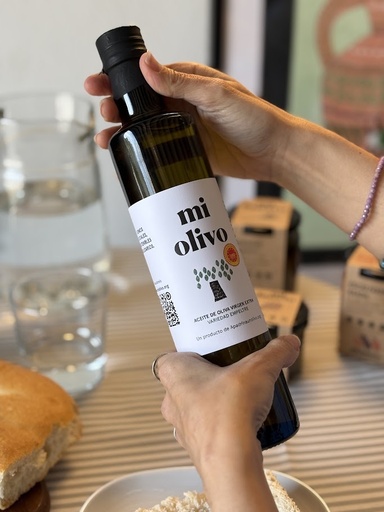 Huile d'Olive Vierge Extra Monovariétale Empeltre - Bouteille en verre de 250 ml / 500 ml 
