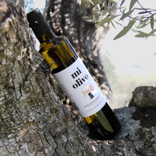 [bot-ac-env-mznt-500ml] Aceite de Oliva Virgen Extra Monovarietal Manzanota
