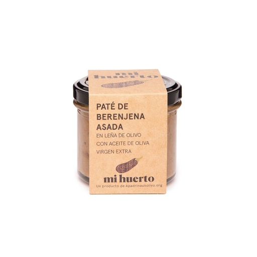 Roasted Aubergine Pâté with Extra Virgin Olive Oil – 110 g / 220 g Glass Jar