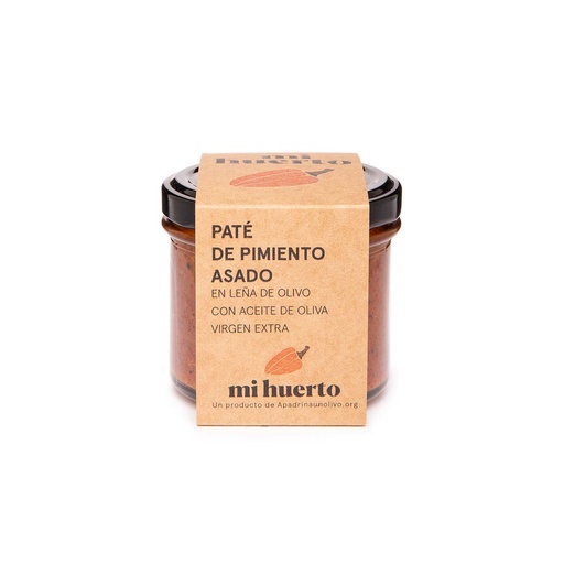 Roasted Pepper Pâté with Extra Virgin Olive Oil – 110 g / 220 g Glass Jar