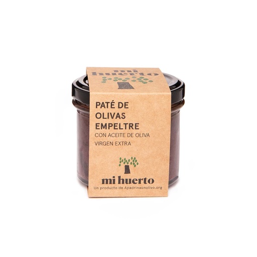 [pat-oliv-110gr-1ud] Paté de olivas Empeltre con AOVE (1 ud. x 110g)