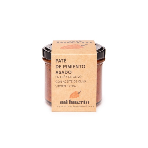 [pat-pim-110gr-1ud] Paté de pimiento asado con AOVE (1 ud. x 110g)