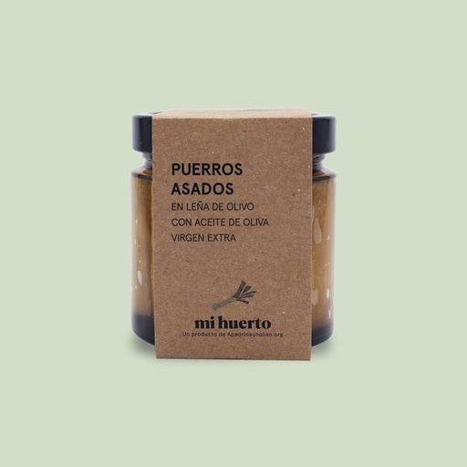 [600003000] Puerros asados a la leña de Olivo en AOVE (1 uds. x 320g)